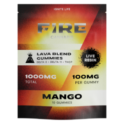 Fire Hemp Lava Blend Gummies 1000mg