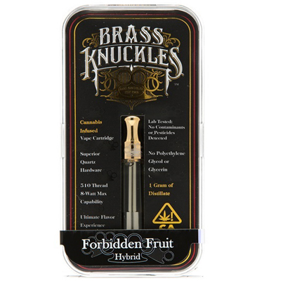 Forbidden Fruit Brass Knuckles Vape Cartridge Forbidden Fruit Brass Knuckles Vape Cartridge