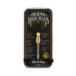 Do-Si-Dos Brass Knuckles Vape Cartridge is good for a great vaping experience. Chemdawg Vape Cartridge | Vape Cartridges | Chemdawg Carts