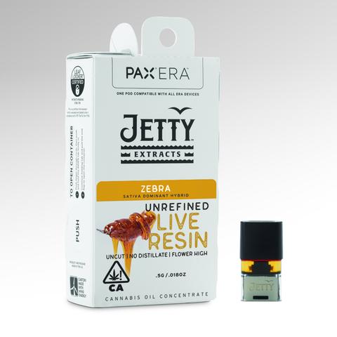 Zebra UNREFINED Live Resin PAX Era Pod Zebra UNREFINED Live Resin PAX Era Pod