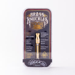 GG4 Brass Knuckles Vape Cartridge